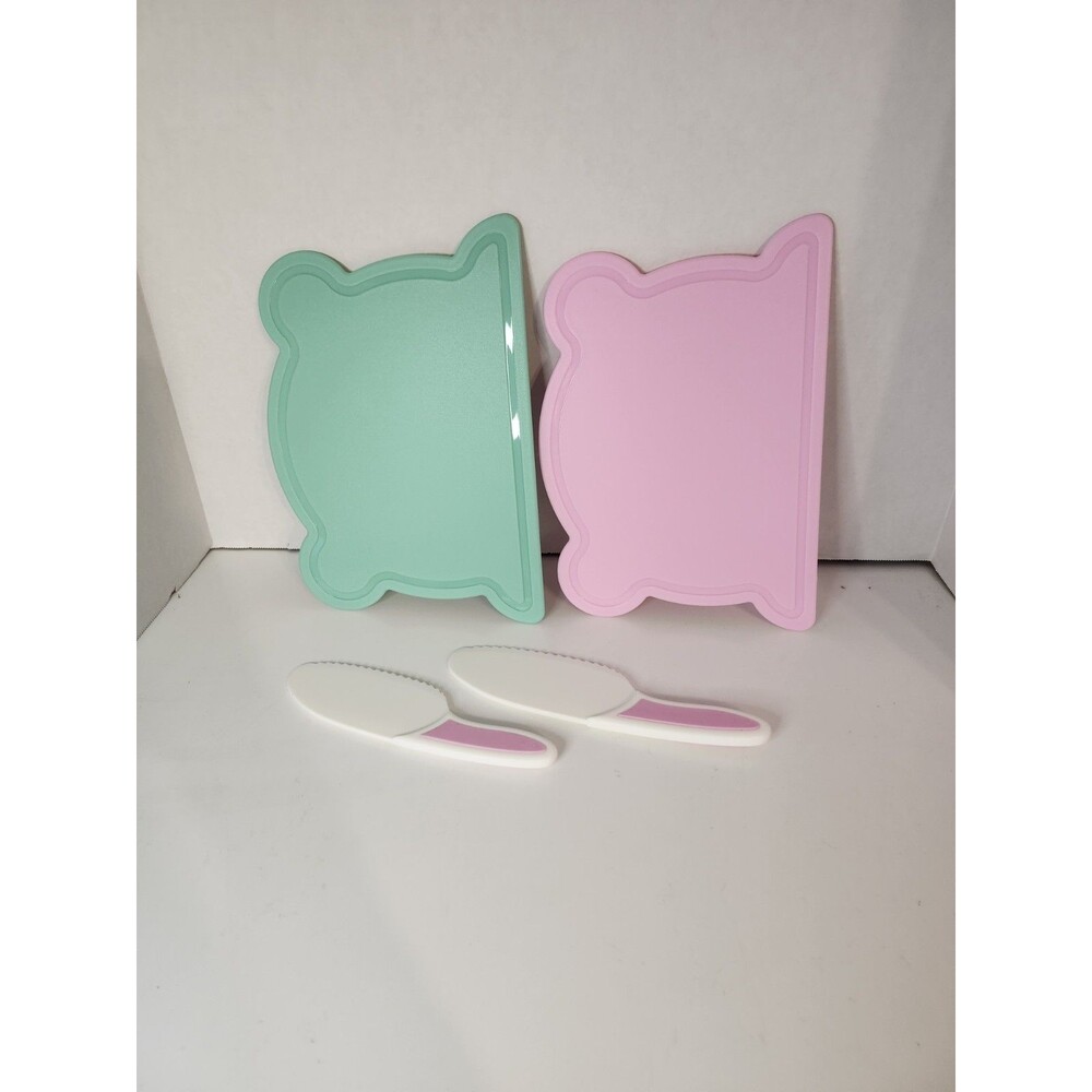 Kids Play Kitchen Knifes And Cutting Boards